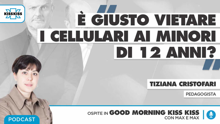 La Pedagogista Dottoressa Tiziana Cristofari In Good Morning Kiss Kiss (AUDIO)