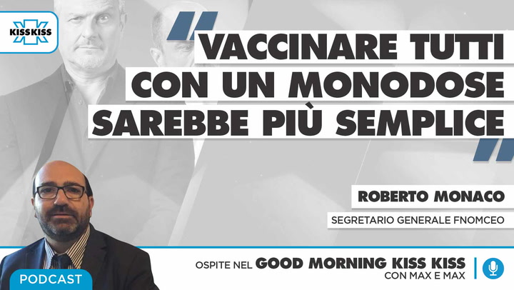 Good Morning Kiss Kiss - Intervista Roberto Monaco Segretario Generale Fnomceo - Puntata Di Gioved 11.03.2021