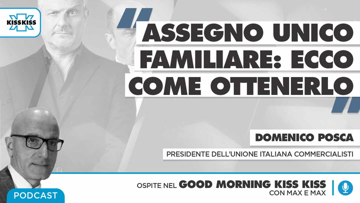 Good Morning Kiss Kiss - Intervista Presidente Dellunione Italiana Commercialisti Domenico Posca - Puntata Di Marted 16.03.2021