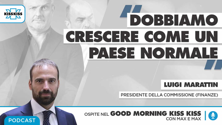 Good Morning Kiss Kiss - Intervista Presidente Della Commissione (Finanze) Luigi Marattin   19.03.2021