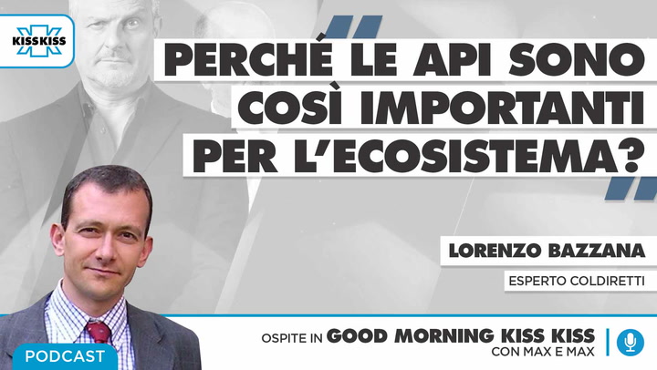 Lorenzo Bazzana di Coldiretti in Good Morning Kiss Kiss (AUDIO)