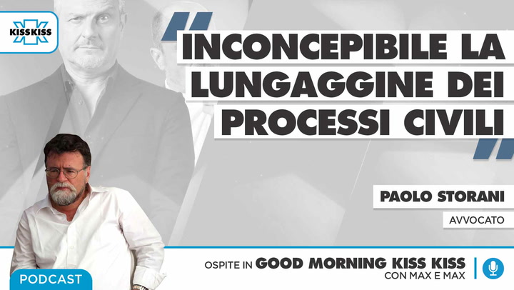 Riforma della Giustizia con l'avvocato Paolo Storani in Good Morning Kiss Kiss (AUDIO)