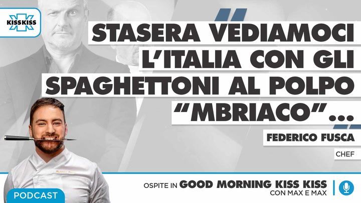 Il primo perfetto per la partita dell'Italia: spaghettoni al polpo ‘mbriaco dello chef Federico Fusca (AUDIO)