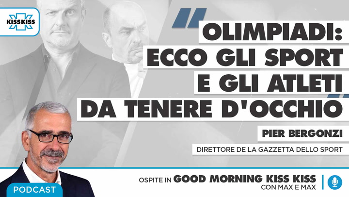 Olimpiadi: gli sport e gli atleti da tenere d'occhio in Good Morning Kiss Kiss (AUDIO)