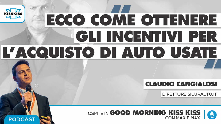 Partono oggi gli incentivi per l'acquisto di auto usate: ecco come ottenerli in Good Morning Kiss Kiss (AUDIO)