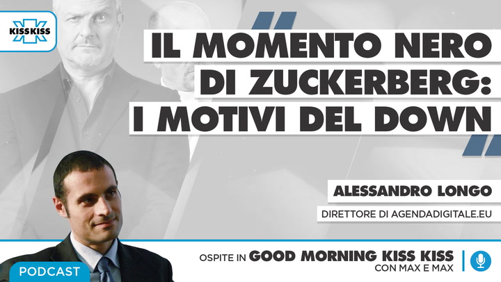 Il momento nero di Zuckerberg: dai motivi del down alle conseguenze delle ultime inchieste in Good Morning Kiss Kiss (AUDIO)