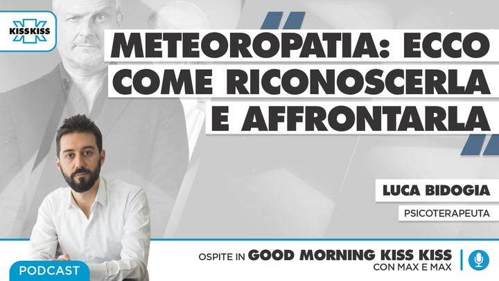 Meteoropatia: come riconoscerla e affrontarla in Good Morning Kiss Kiss (AUDIO)