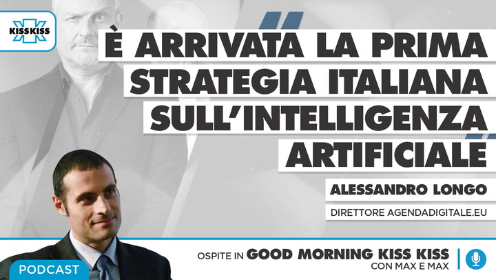 Strategia per l'intelligenza artificiale: cosa succede in Italia in Good Morning Kiss Kiss (AUDIO)