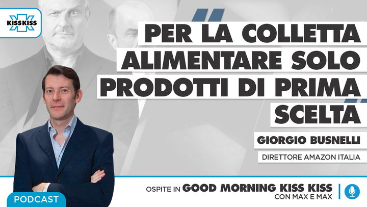 Colletta alimentare: gli ultimi due giorni per cliccare la solidarieta' in Good Morning Kiss Kiss (AUDIO)