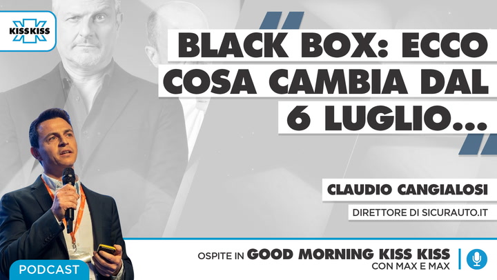 Black Box: cosa cambia da luglio per le auto in Good Morning Kiss Kiss (AUDIO)