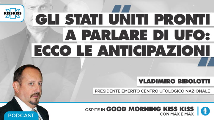 Gli Stati Uniti sono pronti a parlare di UFO: ecco le anticipazioni in Good Morning Kiss Kiss (AUDIO)