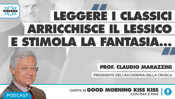 Giornata Nazionale della lettura: i classici consigliati dall'Accademia della Crusca in Good Morning Kiss Kiss (AUDIO)