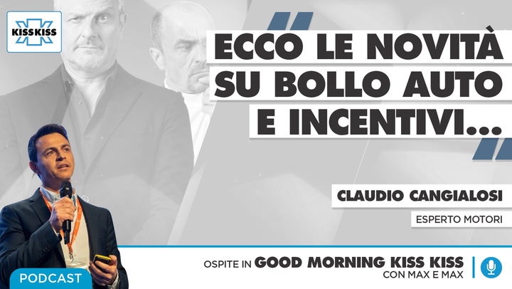 Bollo auto ed incentivi: tutte le novita' in Good Morning Kiss Kiss (AUDIO)
