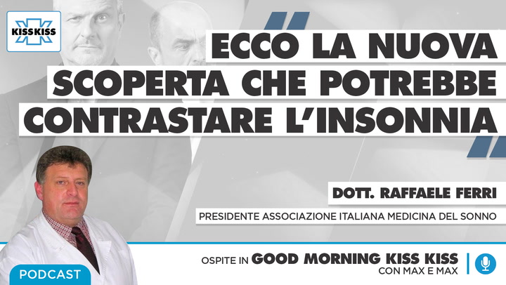 Insonnia: cause e nuovi rimedi in Good Morning Kiss Kiss (AUDIO)