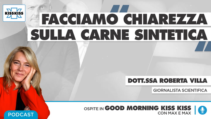 Carne sintetica e agricoltura cellulare: tutte le info in Good Morning Kiss Kiss (AUDIO)