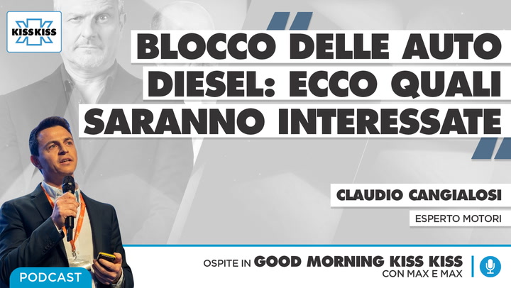 Blocco auto diesel: tutte le info in Good Morning Kiss Kiss (AUDIO)