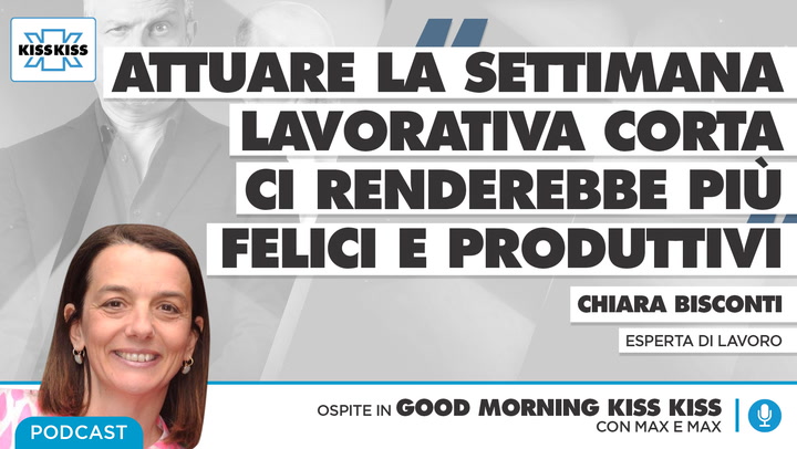 Settimana corta a lavoro: funzionerebbe in Italia? In Good Morning Kiss Kiss (AUDIO)