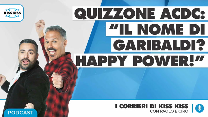 I Corrieri Di Kiss Kiss Con Paolo E Ciro - Quizzone Acdc Con Cinzia - Puntata Di Mercoled 24.03.2021