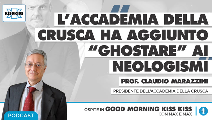 Neologismi: le novita' dall'Accademia della Crusca in Good Morning Kiss Kiss (AUDIO)