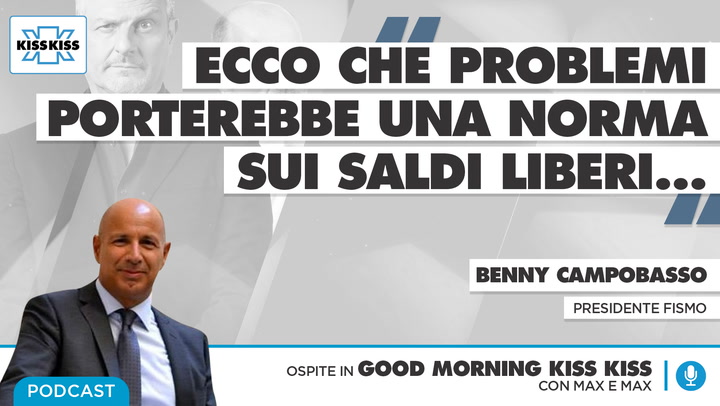 Saldi liberi: la misura bocciata da Confesercenti in Good Morning Kiss Kiss (AUDIO)