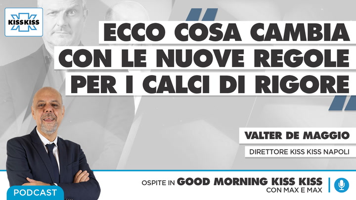 Calci di rigore: le nuove regole penalizzano i portieri in Good Morning Kiss Kiss (AUDIO)