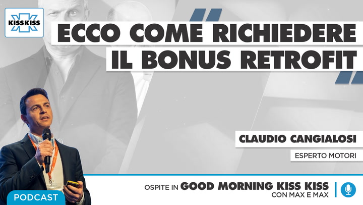 Retrofit: cosa consiste il bonus per le auto in Good Morning Kiss Kiss (AUDIO)