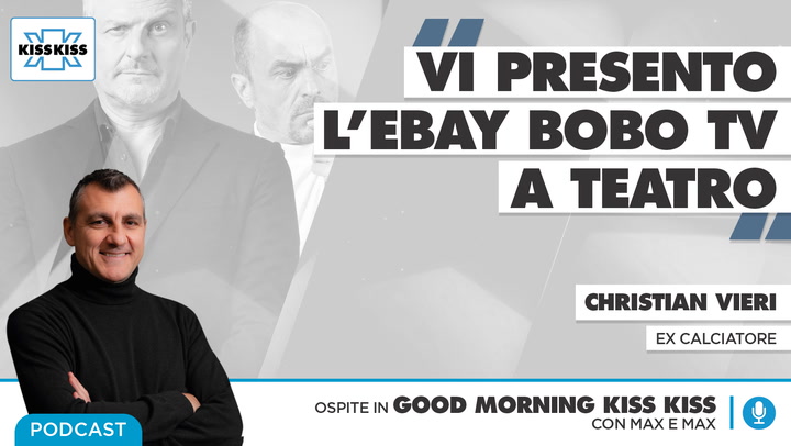 La Ebay Bobo TV sbarca in teatro: tutte le info in Good Morning Kiss Kiss (AUDIO)