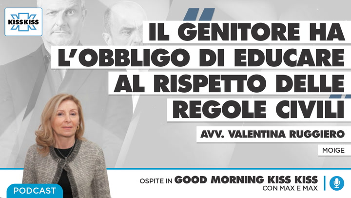 Giornata mondiale del genitore: l'avvocata Valentina Ruggiero in Good Morning Kiss Kiss (AUDIO)