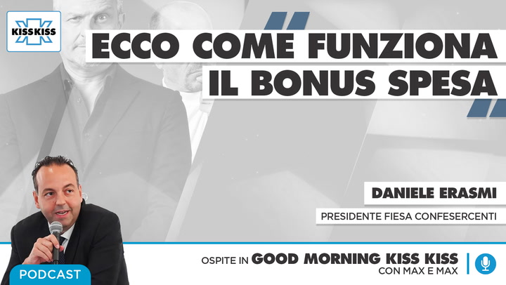 Card per la spesa: l'iniziativa del Governo in Good Morning Kiss Kiss (AUDIO)