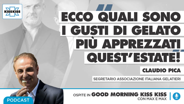 L'estate italiana dei gelati: un boom che piace anche ai turisti in Good Morning Kiss Kiss (AUDIO)