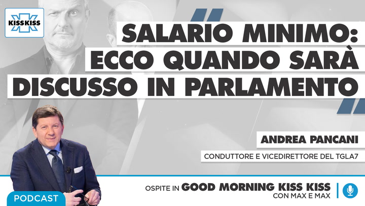 Salario minimo: ecco cosa sta succedendo in Good Morning Kiss Kiss (AUDIO)