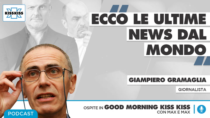 Il punto sulle notizie di queste ultime settimane di agosto con Giampiero Gramaglia in Good Morning Kiss Kiss (AUDIO)