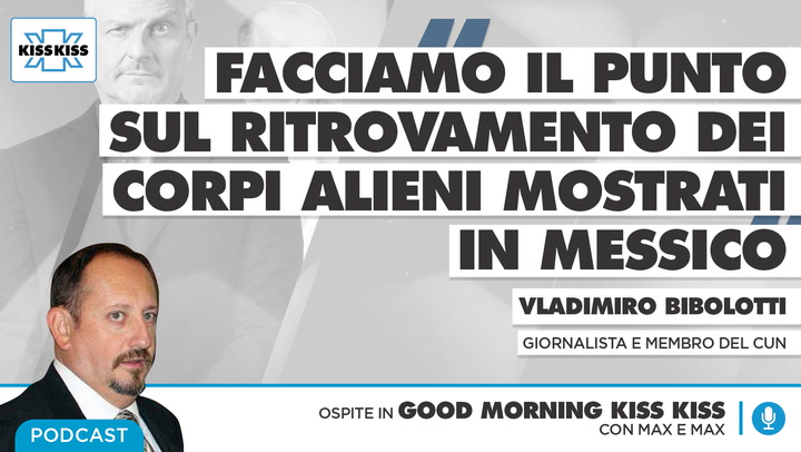 Ufo e Alieni: tutte le novita' in Good Morning Kiss Kiss (AUDIO)