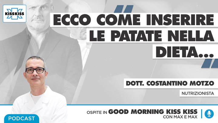 Dieta delle patate consigli dal nutrizionista in Good Morning Kiss Kiss (AUDIO)