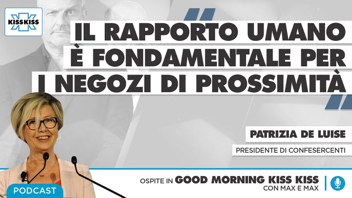 Negozi di prossimita': i vantaggi degli acquisti fatti come una volta in Good Morning Kiss Kiss (AUDIO)