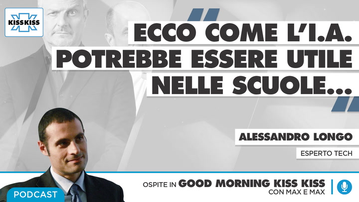 IA nelle scuole: pro e contro in Good Morning Kiss Kiss (AUDIO)