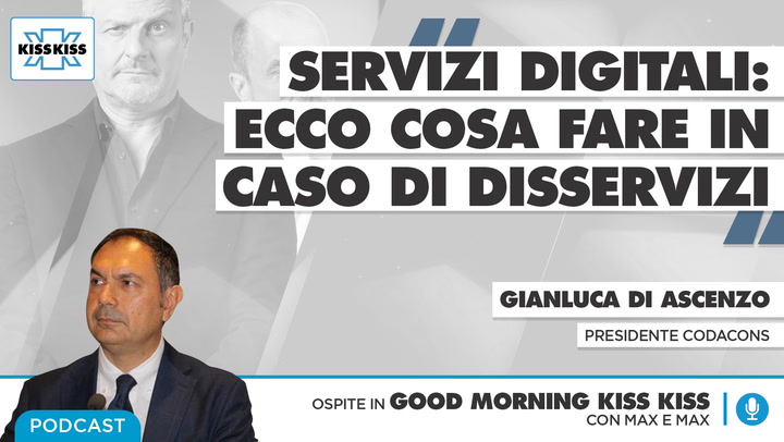 Email e Whatsapp down: quando e come chiedere un rimborso per il danno subito in Good Morning Kiss Kiss (AUDIO)