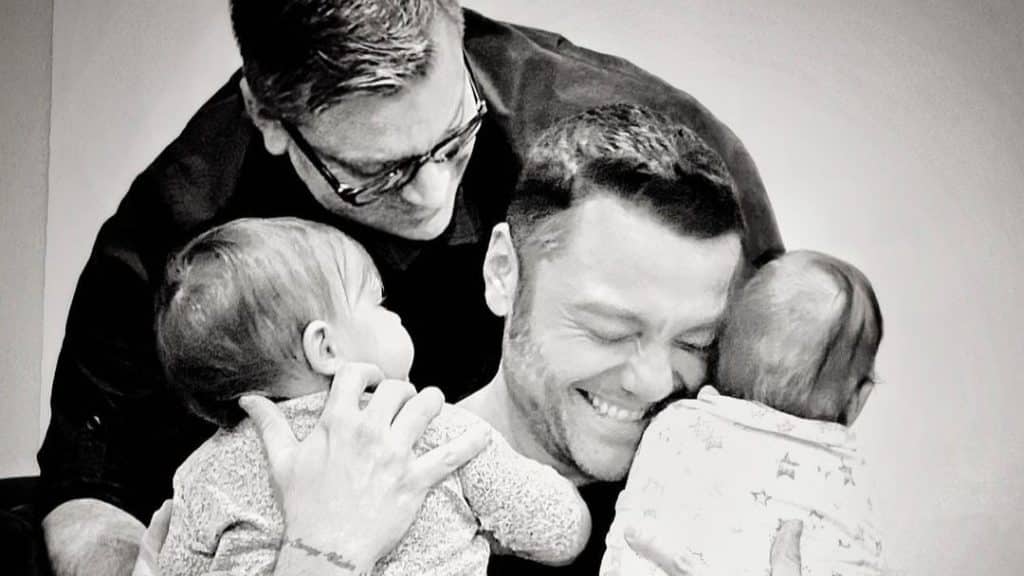 tiziano ferro victor allen divorzio figli
