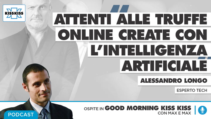 Intelligenza artificiale: come riconoscere i video fake in Good Morning Kiss Kiss (AUDIO)