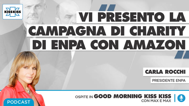 Radio Kiss Kiss al fianco di Amazon e ENPA: scopri l'iniziativa in Good Morning Kiss Kiss (AUDIO)