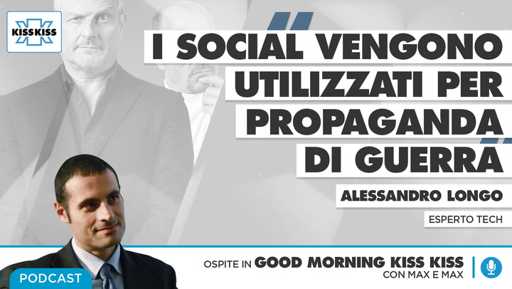 Come i social network vengono utilizzati per fare propaganda di guerra in Good Morning Kiss Kiss (AUDIO)