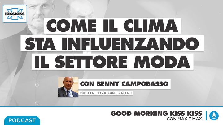 Benny Campobasso Presidente Fismo Confesercenti in Good Morning Kiss Kiss (AUDIO)
