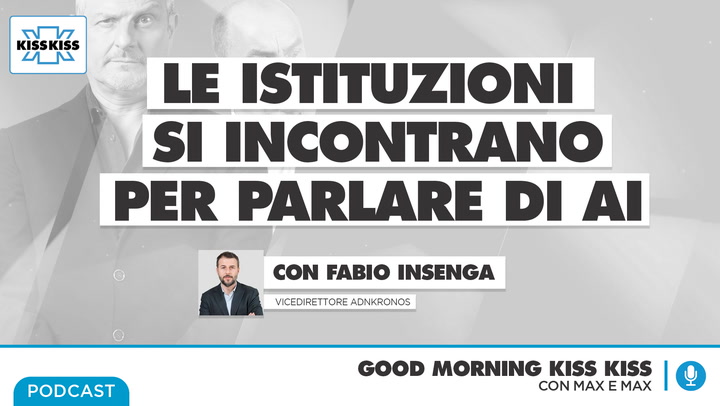 Le istituzioni si incontrano per parlare di Intelligenza Artificiale in Good Morning Kiss Kiss (AUDIO)