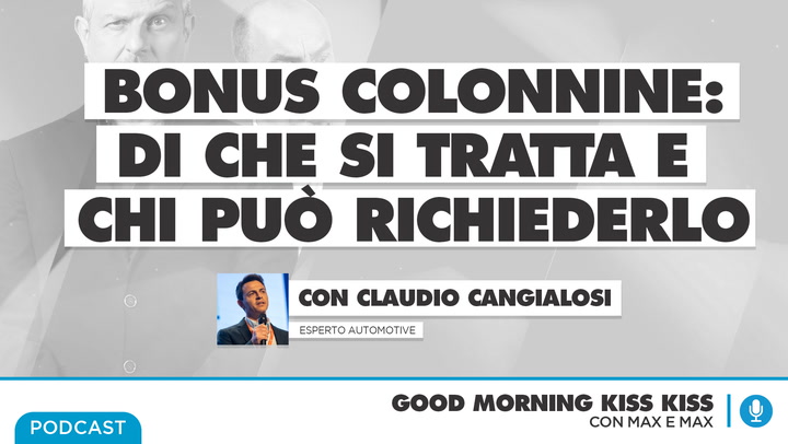 Bonus colonnine: di che si tratta e chi può richiederlo in Good Morning Kiss Kiss (AUDIO)