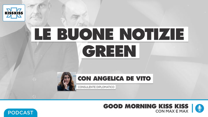 Le buone notizie green di Angelica De Vito in Good Morning Kiss Kiss (AUDIO)