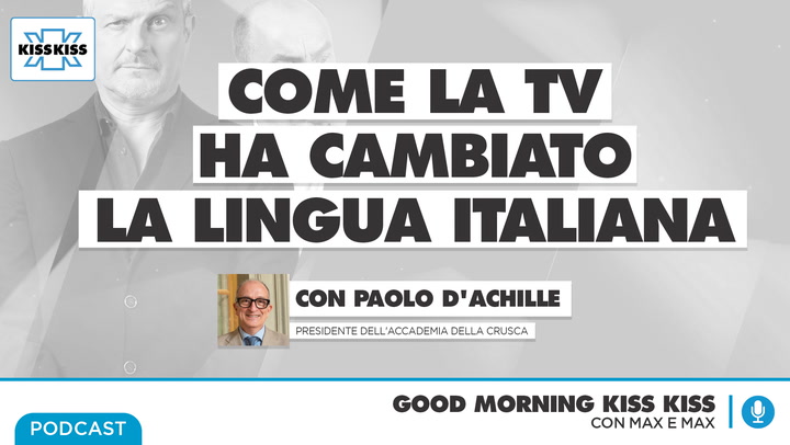 Lingua italiana: come la TV ha cambiato il nostro modo di parlare in Good Morning Kiss Kiss (AUDIO)