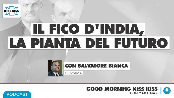 Fico d'india. La pianta del futuro In Good Morning Kiss Kiss (AUDIO)