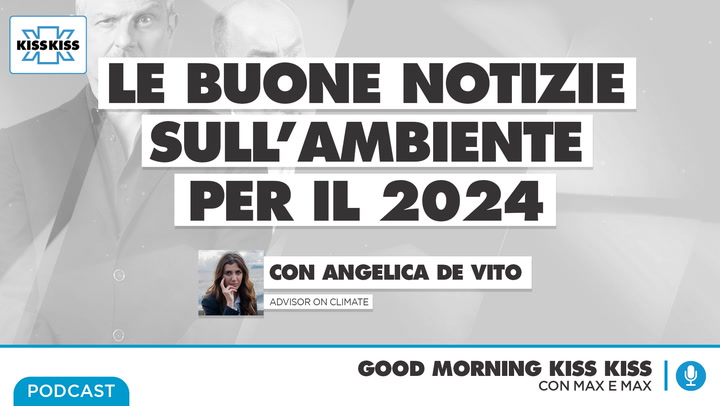 Le buone notizie legate all'ambiente per il 2024 in Good Morning Kiss Kiss (AUDIO)