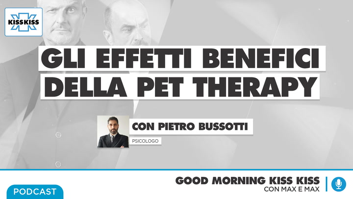 Gli effetti benefici della Pet Therapy in Good Morning Kiss Kiss (AUDIO)