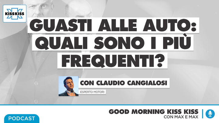 Guasti auto: quali sono i piu' frequenti e quanto costano agli italiani in Good Morning Kiss Kiss (AUDIO)